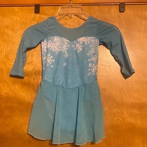 Disney Frozen Elsa inspired dance leotard